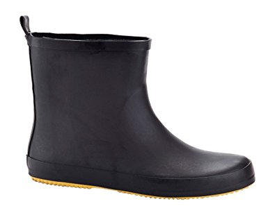 SOLO Mens "Ever Dry" Low Cut Rubber Water Resistant Rain Boot