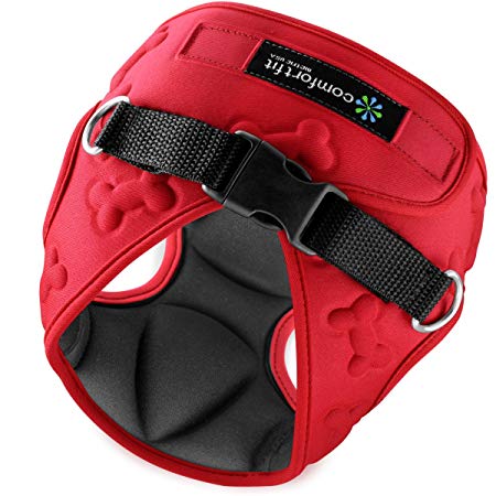 Easy to Put on and Take off Small Dog Harnesses Our small Dog Harness Vest has padded Interior and Exterior Cushioning Ensuring your Dog is Snug and Comfortable !