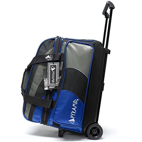 Pyramid Path Deluxe Double Roller Bowling Bag
