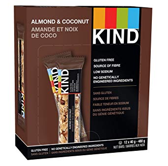 KIND Bars Almond and Coconut 12ct, Gluten Free, 40g