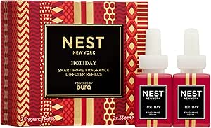 NEST New York Holiday Smart Home Fragrance Diffuser Refill, Set of 2