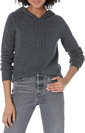 Amazon Essentials Women's Soft Touch Hooded Pullover Sweater