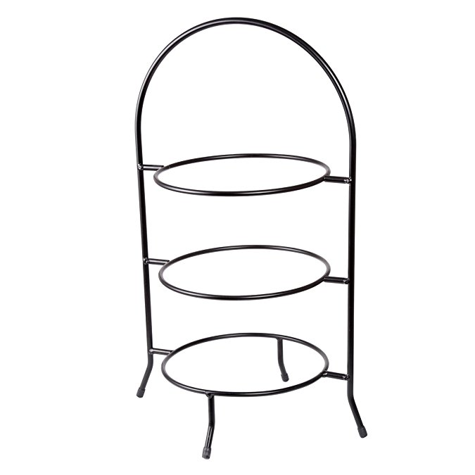 Creative Home 73045 3-Tier Dinner Plate Rack, 20-Inch H