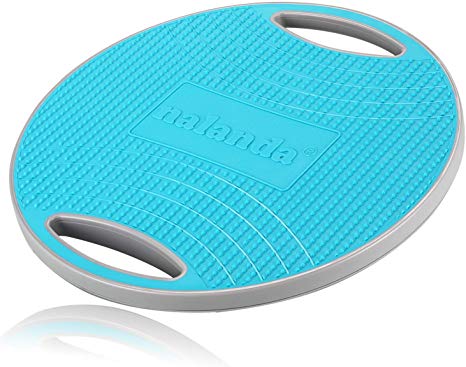 NALANDA Wobble Balance Board,360° Rotation Core Trainer for Balance Training and Exercising, Healthy Material Non-Skid TPE Bump Surface,Stability Board for Kids and Adults