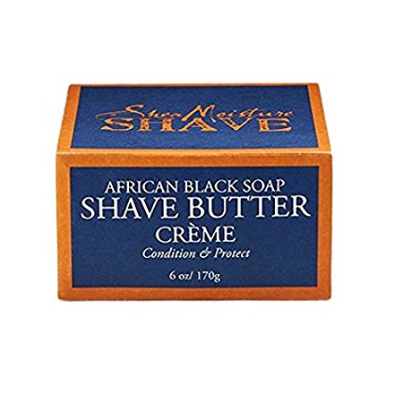 Shea Moisture, Shea Butter and African Black Soap Shave Butter Shave Cream 6 Oz (pack of 3)