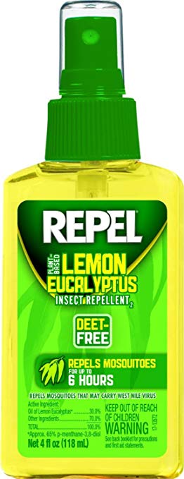 Repel Lemon Eucalyptus Insect Repellent 4 fl oz (2)