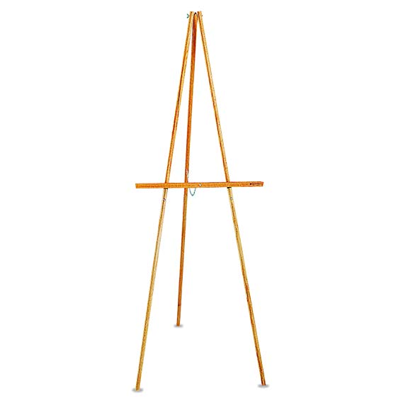 Quartet Lightweight Wood Display Easel, Natural Oak (41E)