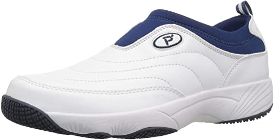 Propét Men's M3850 Wash & Wear Slip-on Ii Slip Resistant Sneaker