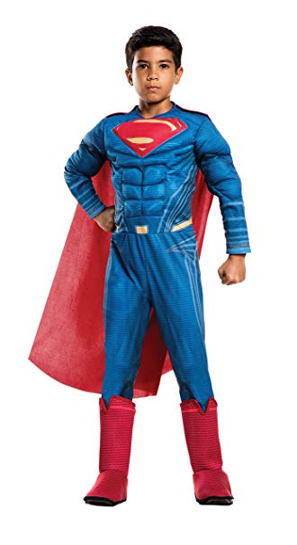 Rubie's Costume Boys Justice League Deluxe Superman Costume, Small, Multicolor