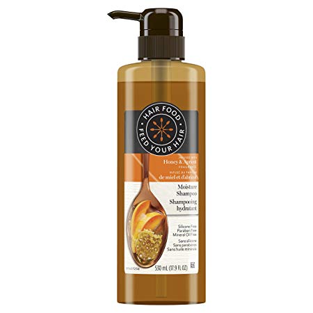 Hair Food Moisture Shampoo Infused With Honey Apricot Fragrance, 530ml