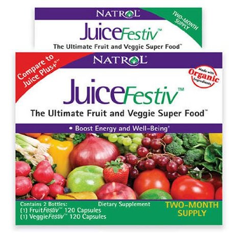 Juice Festiv - VeggieFestiv & FruitFestiv (4 Month Supply)