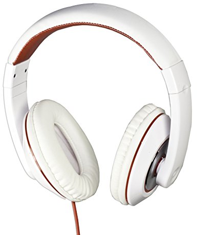 SoundLogic Dynabass Headphones With Microphone (White)