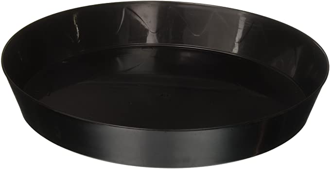 Gro Pro Plant Saucer, 12-Inch, Black