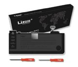 Lizone NEW Laptop Battery for Apple MacBook Pro 13 inch A1278 Early 2011 2012 Mid 2009 2010 Late 2011 version Apple A1322 020-6764-A 020-6765-A Laptop battery  Li-Polymer 1095V6000mAh 655Wh