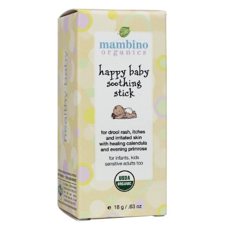 Mambino Organics Happy Baby Organic Soothing Stick, 0.63 Ounce
