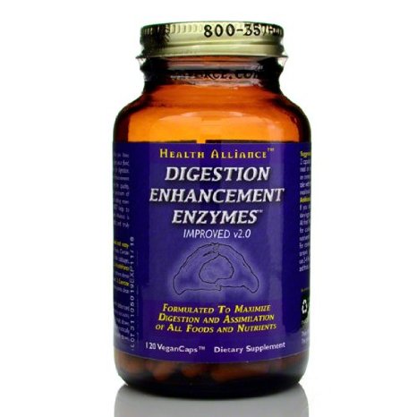 Healthforce Digestion Enhancement Enzymes Vegancaps 120-Count
