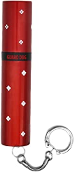 Guard Dog Security Elektra Lipstick Stun Gun for Women, Maximum Voltage - Police Strength, 100 Lumen Flashlight. Keychain. Rechargeable. Wall Charger Included.