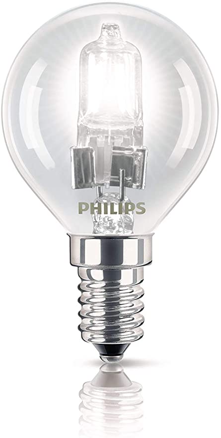 Philips EcoClassic30 P45 28w 240V E14 CL 1CT/12 Halogen Bulb