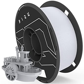 BIQU PLA 3D Printer Filament, PLA Filament 1.75mm, Dimensional Accuracy  /- 0.03 mm,Matte Gray,1kg