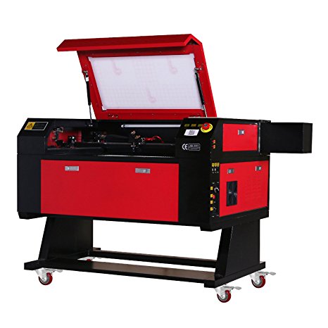 Mophorn Laser Engraving Machine 80W CO2 Laser Engraver 500 x 700mm Laser Cutting Machine USB Interface CAD and CorelDraw Output Carving Tools Artwork (80W 500 x 700mm)