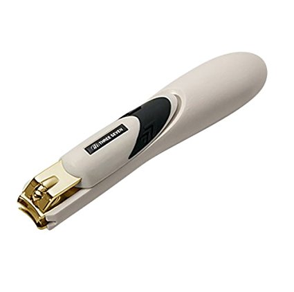 World No. 1 Extra Large Toenail Clipper 5.5" Long, 4mm Wide Open Jaw (TS-N-221VSG) for Seniors, Deformed Toenails, Athlete's Foot. Lifetime Warranty. Made in Korea. Since 1975. (Gold)