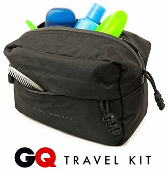 Dopp Kit Hygiene Bag for Men By Bomber & Company - Best Shower Toiletry Travel Case