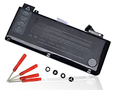 A1322 New Laptop Replacement Battery for Apple 13 inch MacBook Pro A1278 A1322 [2009 2010 2011 Version] MB990LL/A MB991LL/A MC374LL/A 661-5229 661-5557 020-6547-A