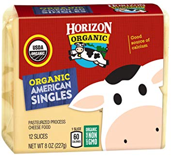 Horizon Organic, Sliced Cheese American, 8 oz