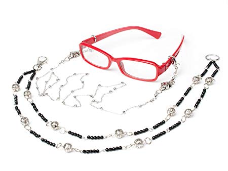 Cosfun Black Butler Grell Sutcliff Glasses frame & Chain Cosplay mp000589