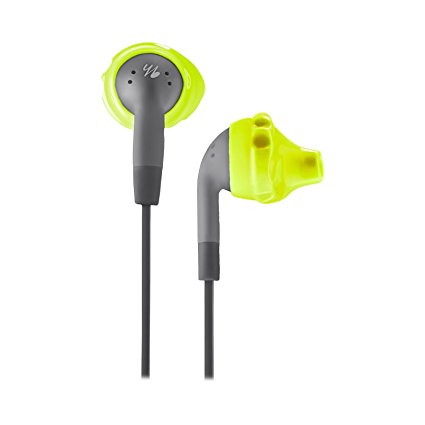 Yurbuds (CE) Inspire 100 Noise Isolating In-Ear Headphones, Grey/Green