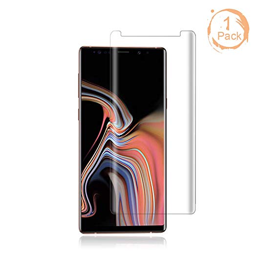 Galaxy Note9 glass screen protector, BBInfinite of premium toughened glass scratch-resistant screen protector, clear HD Samsung Galaxy Note9 screen protector(Clear).