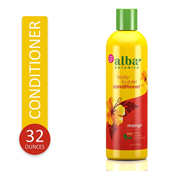 Alba Botanica Body Builder Mango Hawaiian Conditioner, 32 oz.