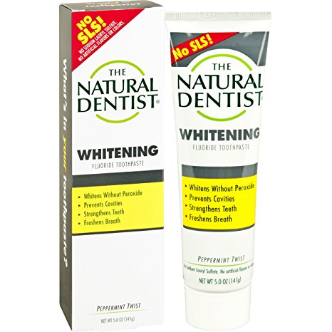 The Natural Dentist Fluoride-Free Toothpaste - an every day toothpaste with no SLS