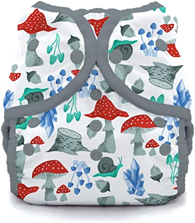 Thirsties Duo Wrap Cloth Diaper Cover, Snap Closure, Forest Frolic Size Two (18-40 lbs)