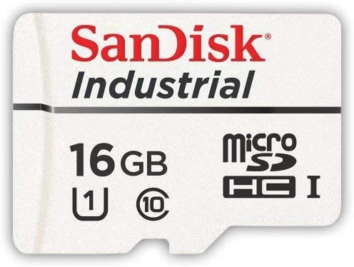 SanDisk 16GB Industrial MLC MicroSD SDHC UHS-I Class 10 SDSDQAF3-016G Bulk (1 Pack)