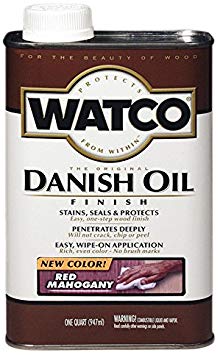 Rust-Oleum 214380 Watco Danish Oil, Red Mahogany