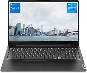 Lenovo V-Series V15 Gen 2 Business Laptop, 15.6" FHD Display, Intel Dual Core Processor, 16GB RAM, 512GB SSD, Webcam, HDMI, Wi-Fi, Windows 11 Pro, Black