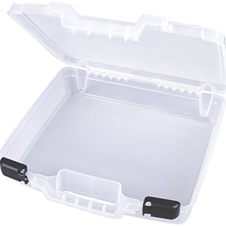 ArtBin Quick View Deep Base Carrying Case- Clear Open Core Storage Container, 6960AB