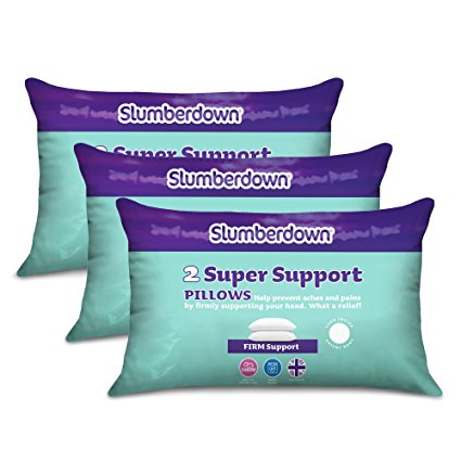 Slumberdown Super Support Pillow - 6 Pack