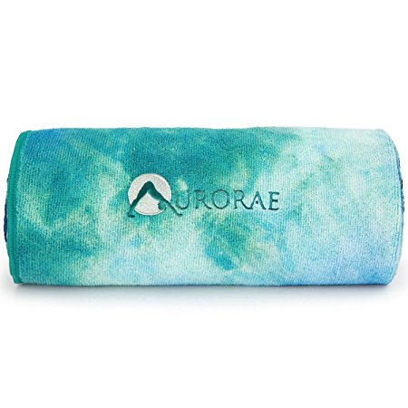 Aurorae Non Slip Hot Microfiber Yoga Mat Towel