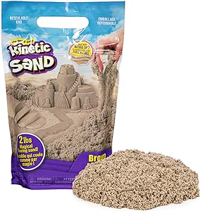 Kinetic Sand The Original Mouldable Sensory Play Sand, Brown, 906 g