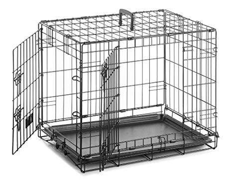 Sharples N Grant Dog Crate, Large, 91 x 58 x 64 cm, Black