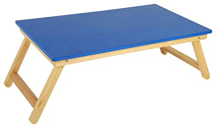 Maverick Multipurpose Laptop/Bed Table with Fixed Top (Blue)