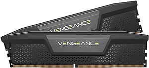 CORSAIR Vengeance DDR5 RAM 48GB (2x24GB) 6000MHz CL30 Intel XMP Mémoire D'ordinateur Compatible iCUE - Noir (CMK48GX5M2B6000C30)