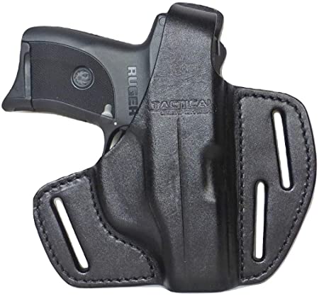 Tactical Scorpion Gear 3 Slot Leather Thumb Break Holster: fits Ruger LC9 LC9s