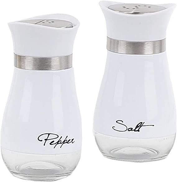 Basic Salt & Pepper Shakers - White