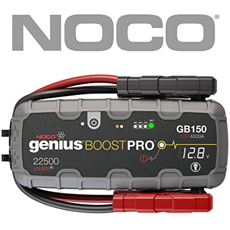 NOCO Genius Boost Pro GB150 4000 Amp 12V UltraSafe Lithium Jump Starter