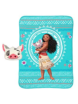 Disney Moana Nogginz and Blanket Set