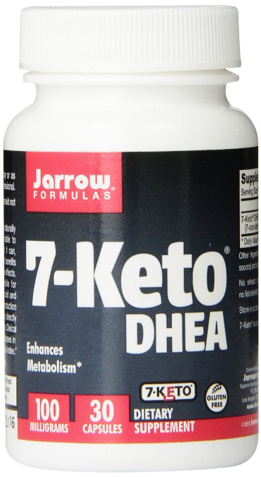 Jarrow Formulas 7-Keto DHEA 100 mg 30 Count