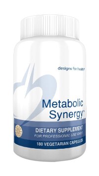 Designs for Health Metabolic Synergy Vegetarian Capsules, 180 Count